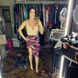 🍒Tie dye skirt 🍒